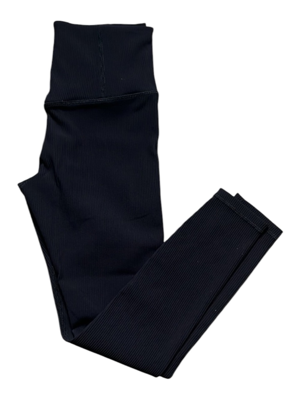 ATHLETA Ultra High Rise Elation Rib Tight Black Women’s Size Small Yoga Lounge - Picture 4 of 10